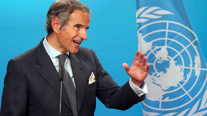 Глава МАГАТЭ Гросси прибыл на Запорожскую АЭС