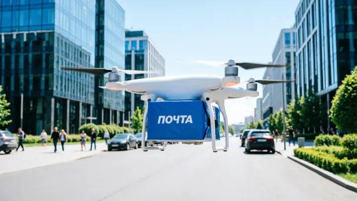 Без людей: в Челябинске создали первый роботизированный склад для дронов-курьеров