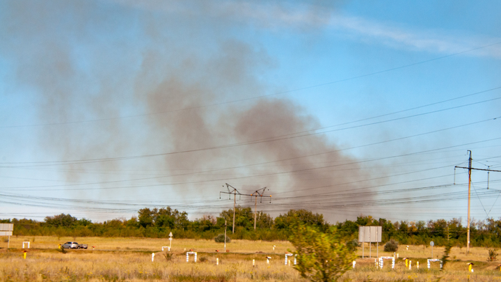 Fighterbomber опубликовал кадры удара по двум МиГ-29 ВСУ у Днепропетровска