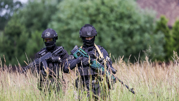 Польская дюжина за минуту: Ликвидация наёмников русскими снайперами - уникальные кадры