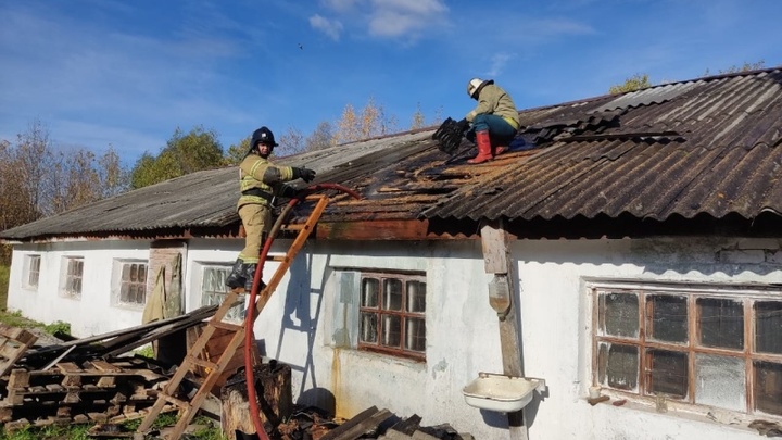 В Вязниковском районе 15 пожарных тушили зернохранилище