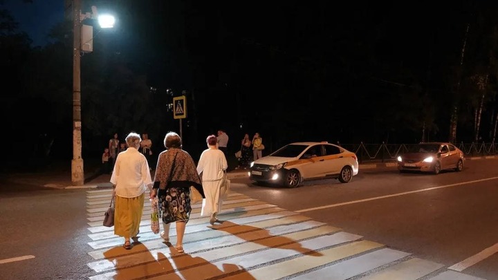 Первая в регионе интеллектуальная система светового сопровождения пешехода появилась в Красногорске