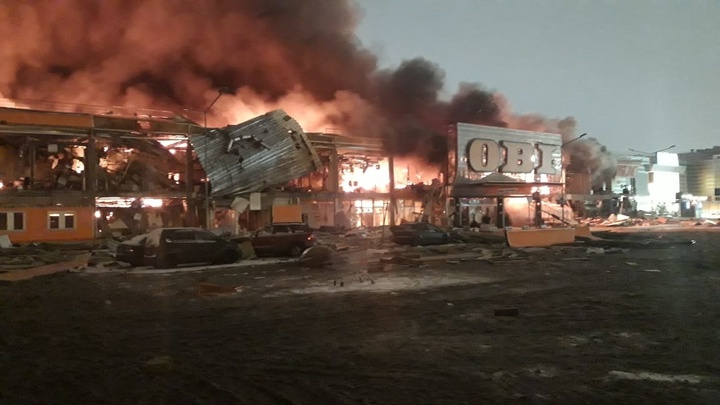 Причиной пожара в ТЦ Мега в Химках стали сварочные работы