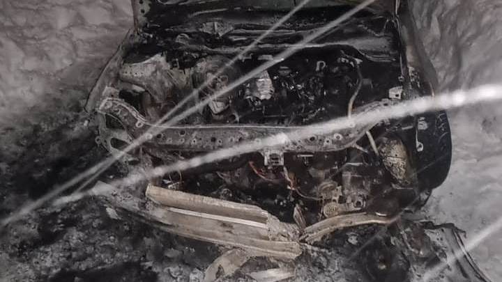 Житель Копейска сжёг чужую иномарку