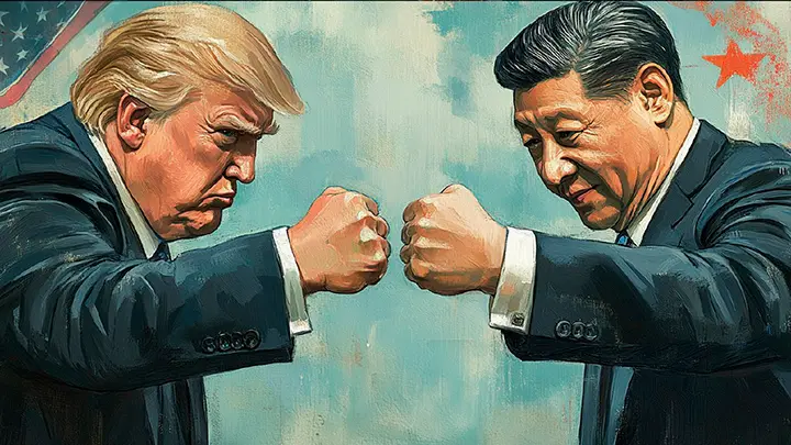 Си Цзиньпин принял вызов США в тарифной войне. Трамп – расплакался. Путин наблюдает