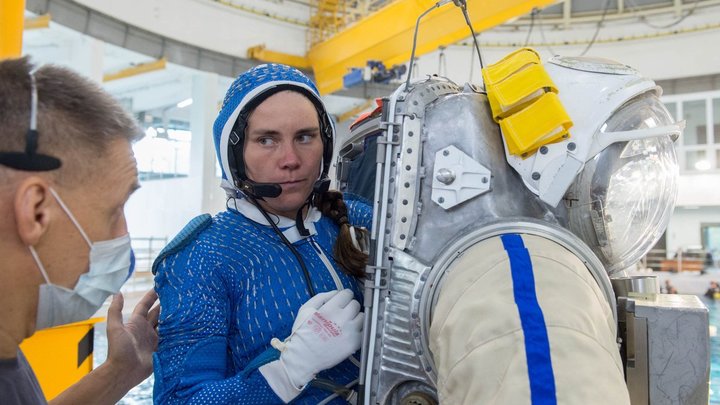 Анна Кикина из Новосибирска может установить рекорд по времени пребывания в космосе
