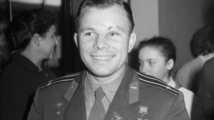 Таким Гагарина мир не видел: Опубликовано уникальное видео с посланием США