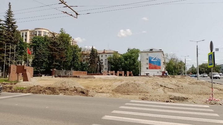 Во Владимире на площади Победы не установят стелу «Трудовой доблести»