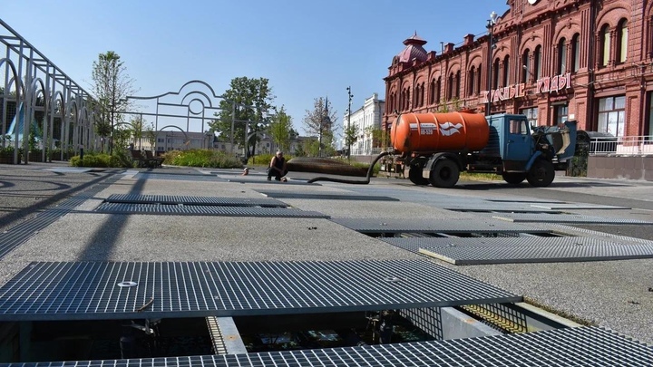 В Кинешме сухой фонтан в Молодёжном сквере заработает снова 17 июля
