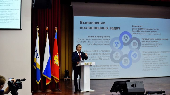 Министерство науки и высшего образования России утвердило Анзора Саралидзе в должности ректора ВлГУ