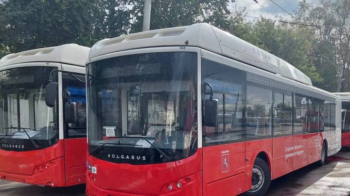 Во Владимир доставили 20 новых автобусов «Волгабас»