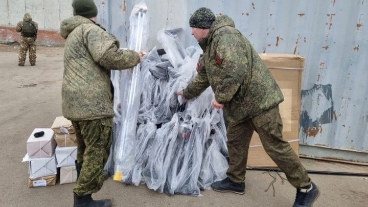Из Владимирской области в зону СВО передали груз со специальными средствами разведки
