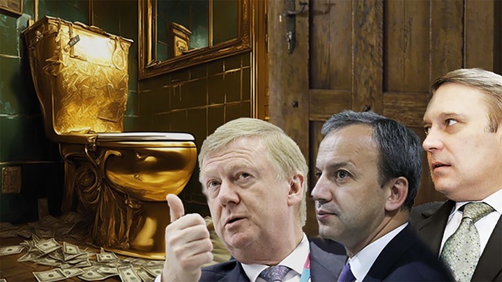 Золотые унитазы предателей: Что оставили про запас в России беглые чиновники и госолигархи