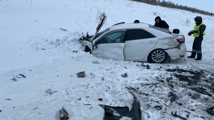 ДТП в Челябинской области: автомобиль вошёл в землю, погибли двое