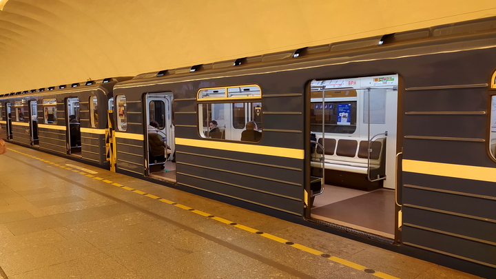 Сбой на оранжевой ветке метро в Петербурге: почему остановили поезда