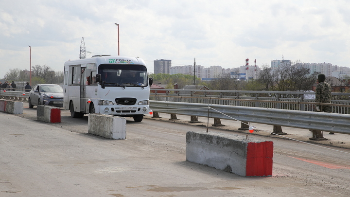 Строительство моста на малиновского