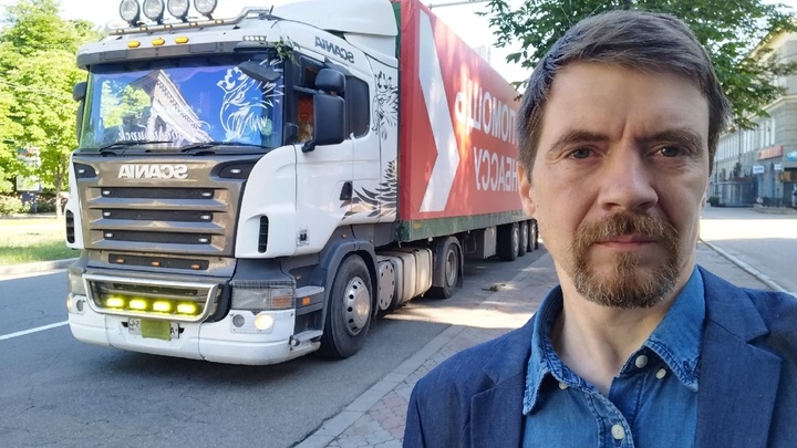 Депутат Ростислав Антонов и общественник Алексей Носов прибыли в Донецк с новой гуманитарной миссией
