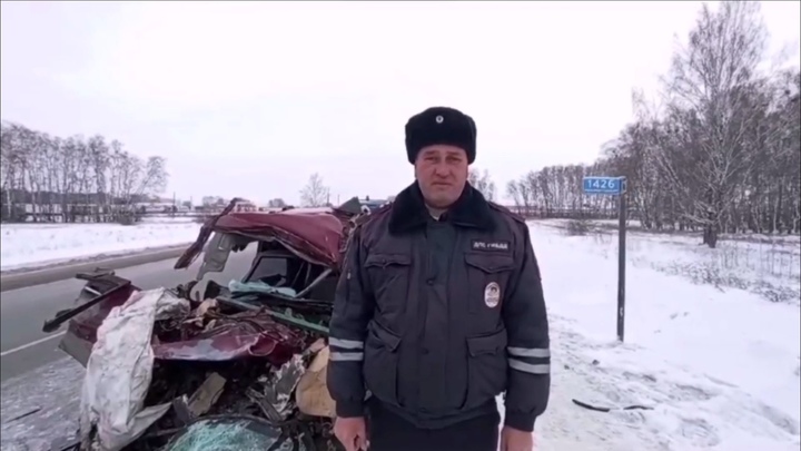 В Новосибирской области водитель Хонды погиб в ДТП в Коченёвском районе