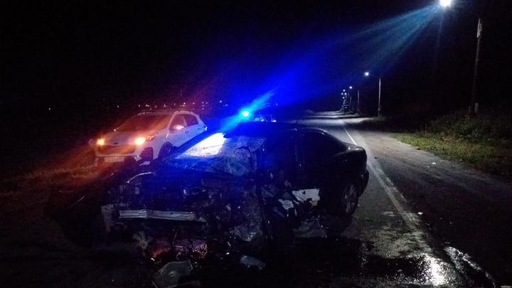 В Миассе в ночной аварии погибли два человека