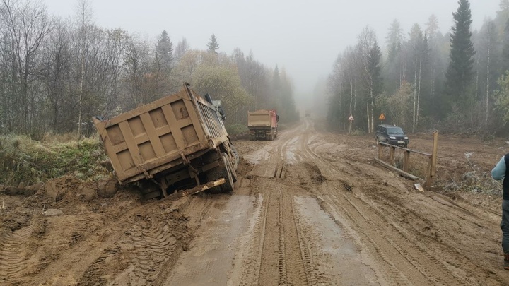 В Поморье на сутки перекроют участок дороги Архангельск-Мезень