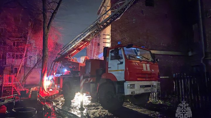 В Самаре на пожаре погибли два человека