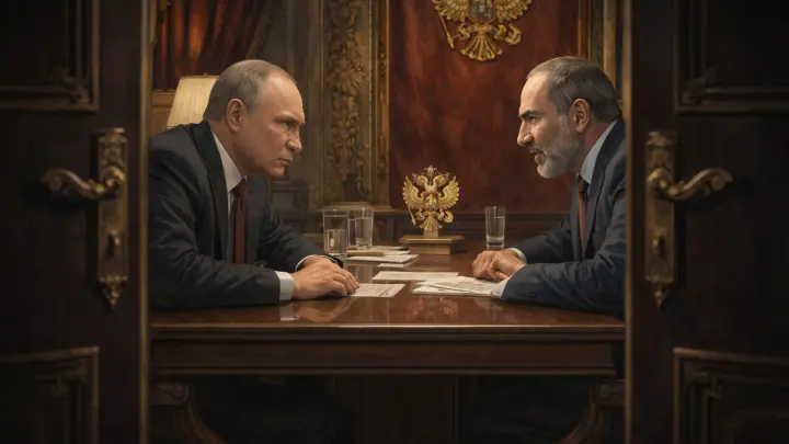 Диалог Путина и Пашиняна: лидеры провели жесткий разговор за закрытыми дверями в Кремле