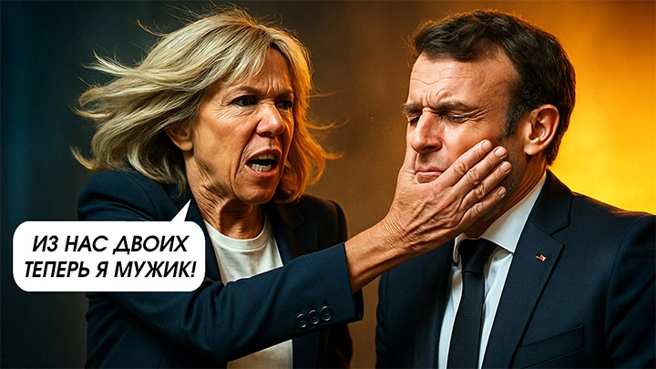 Брижит — мужчина: А ты докажи! Мадам Макрон добилась своего. После пощёчины президент Франции пошёл в суд