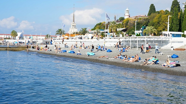 Загрузка гостиниц и отелей Сочи составляет 76%