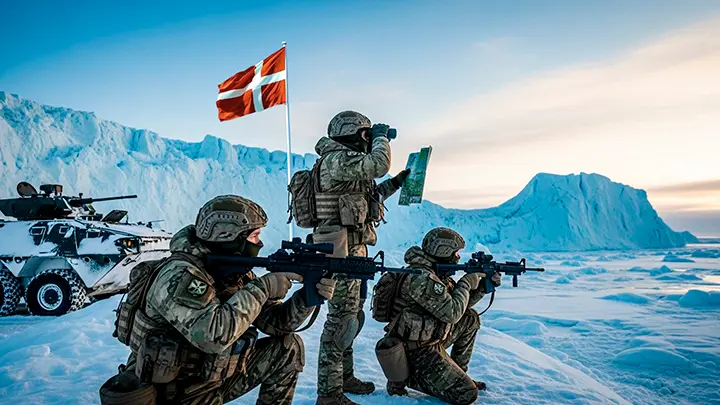 Фронт между НАТО и Россией начинается в Гренландии: Воевать с русскими будет Дания. Послан мощный сигнал