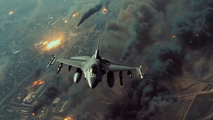Старая шутка внезапно сбылась в зоне СВО: F-16 гонят на Украину. Но куда ставить то?