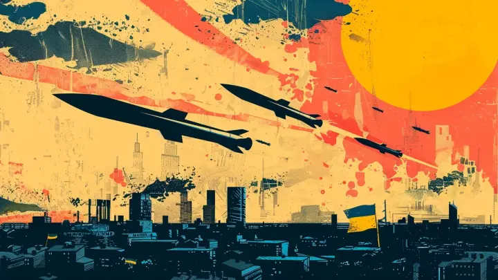 Киев заполыхал пять раз подряд. Самое интересное попадание Искандера. Возмездие России началось