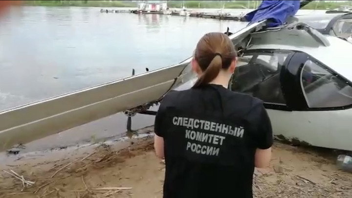 В Самаре потерпел крушение легкомоторный самолет