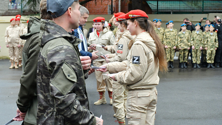 В Сочи на службу в СВО проводили очередную группу мобилизованных