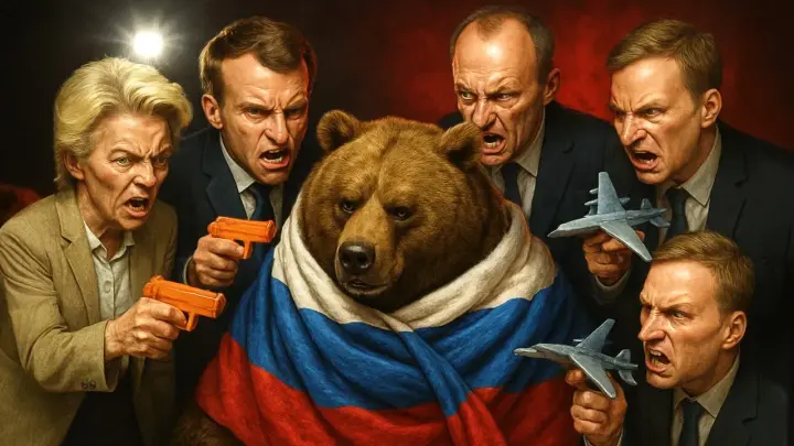 Русский генерал напугал всю Европу. Ошеломляющее заявление прямо в эфире ТВ: «Придётся встать на колени»