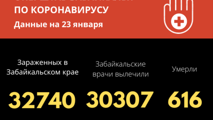 246 забайкальцев выздоровели от COVID-19