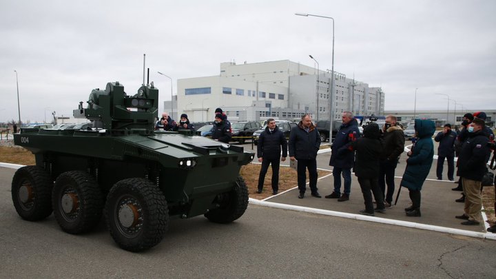 Россия начала использовать на Украине боевых роботов