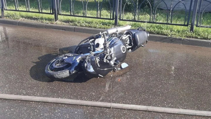 ДТП с мотоциклом унесло жизнь водителя, ребёнок в больнице