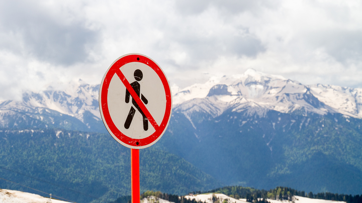 На Кубани продлено штормовое предупреждение по лавиноопасности