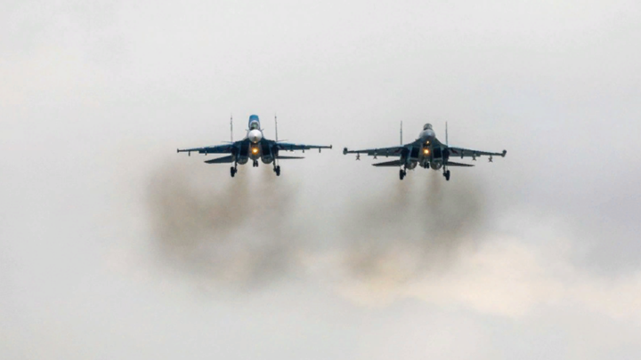 Над Херсоном сбили украинский Су-25: Летел бомбить Новую Каховку - источник