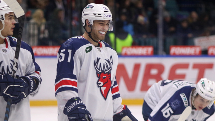 Русский хоккеист Николай Коваленко забил первую шайбу в НХЛ