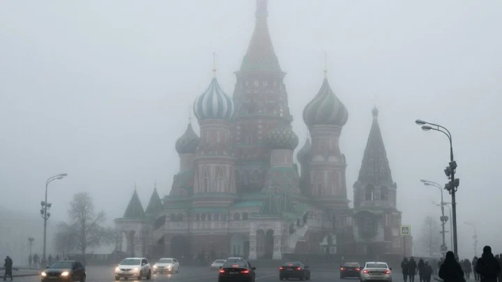 Желтый уровень опасности из-за тумана и ветра объявили в Подмосковье