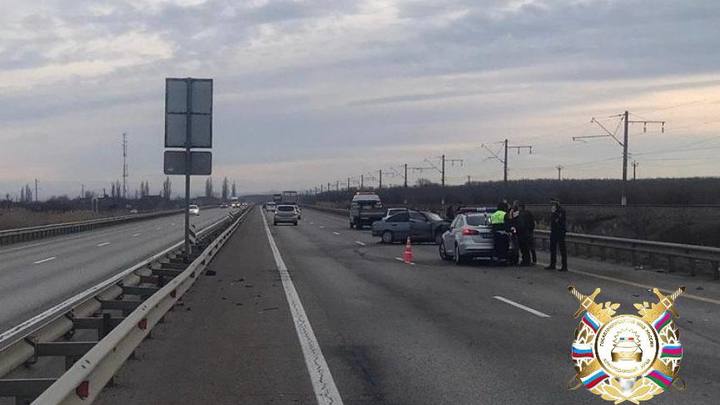 В Горячем Ключе после столкновения с дорожным ограждением произошло два смертельных ДТП за один день