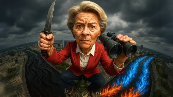 Европа вся на «ушах»: Встреча фон дер Ляйен с Зеленским закончилась её визгами. Скоро полетят головы