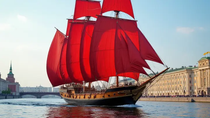 Петербург готовится к Алым парусам: названа дата главного выпускного Петербурга