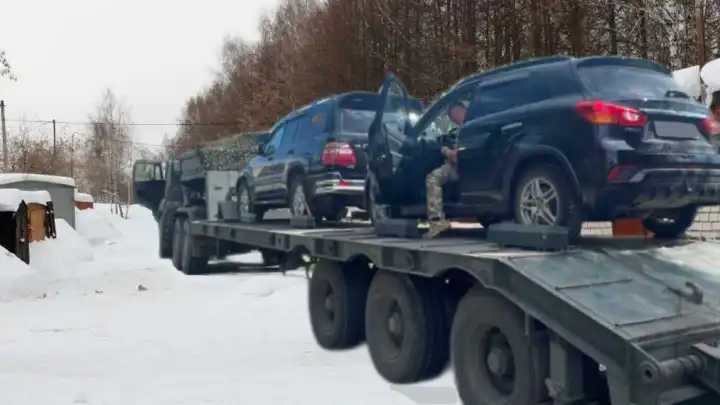 Три внедорожника, конфискованные у пьяных челябинцев, отправились на фронт