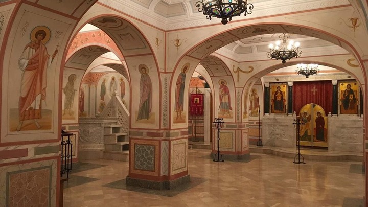 Валерий Фёдоров - роспись храма мч. Елисаветы в Покровском-Стрешневе