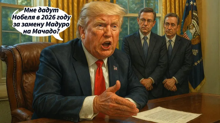 Трамп заявил, что Норвегия полностью контролирует вручение Нобелевской премии мира