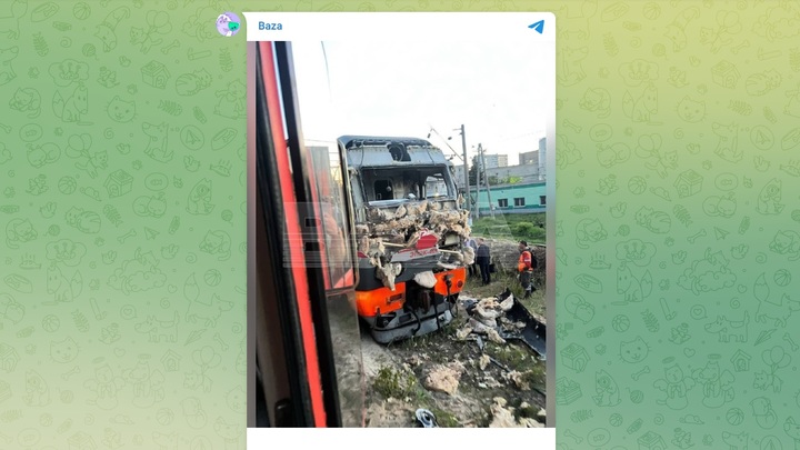 Электровоз сгорел в Москве