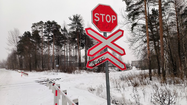 Тепловоз столкнулся с легковушкой в Нижнем Новгороде