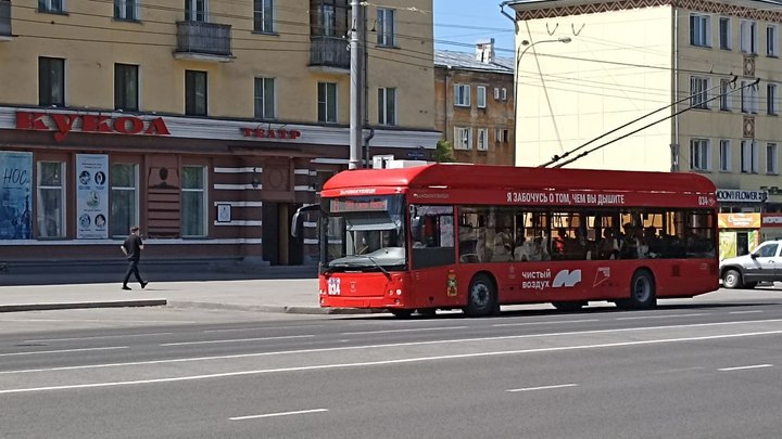 С 1 мая в Новокузнецке изменится движение транспорта на Октябрьском проспекте